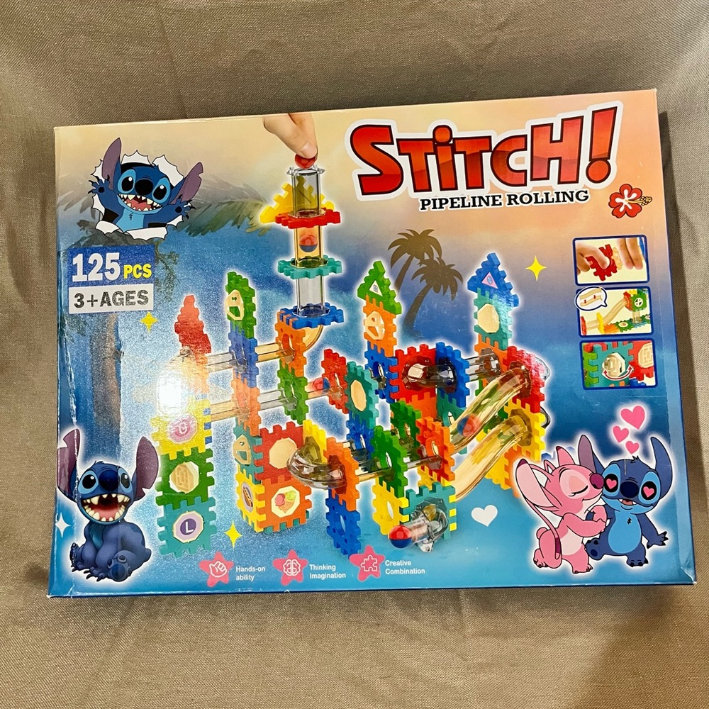 Pipeline Rolling Building Set - Multicolor